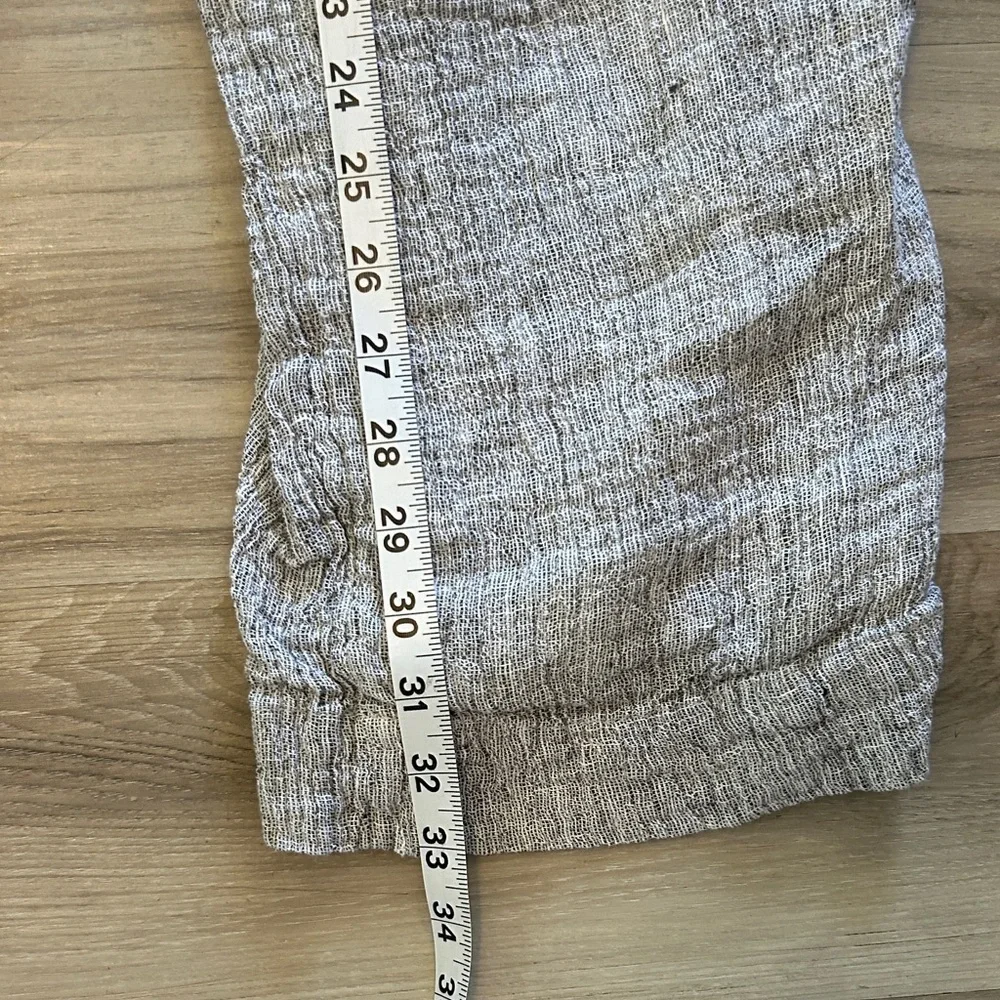 Tahari Gray Textured Pants - Picture 4 of 5